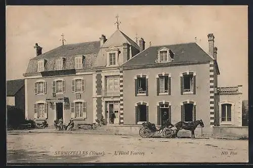 AK Sermizelles /Yonne, L`Hôtel Fourrey