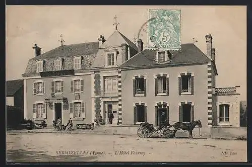 AK Sermizelles /Yonne, L`Hôtel Fourrey