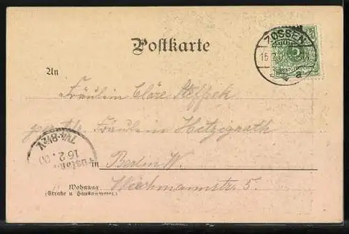 AK Schutzengel wacht über zwei schlafende Kinder