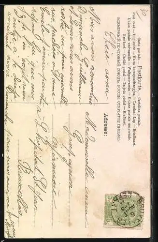 AK Amor steckt einer Dame einen Ring an