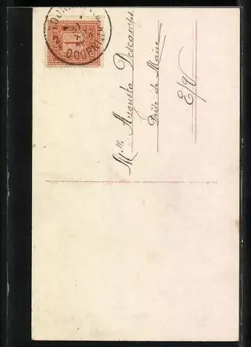 AK Kleiner Junge macht Seifenblasen, Bonne Année 1913