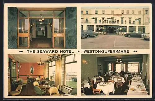 AK Weston-Super-Mare, The Seaward Hotel, 46 Knightstone Road