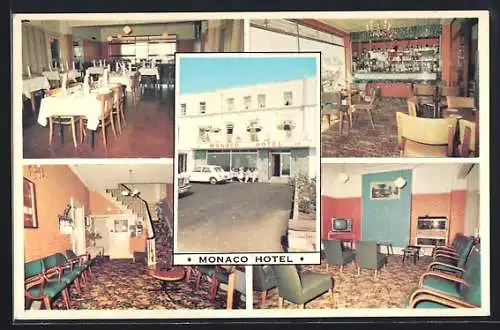 AK Weston-Super-Mare, Monaco Hotel, 38 Knightstone Road
