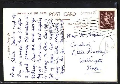 AK Weston-super-Mare, General View of Sand Bay