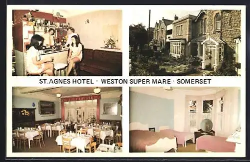 AK Weston-super-Mare, St. Agnes Hotel, 7 Neva Road