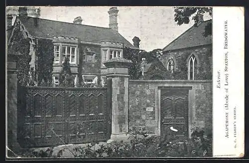 AK Spaxton /Bridgwater, Agapemone, Adobe of Love