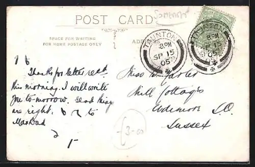 AK Spaxton /Bridgwater, Agapemone, Adobe of Love
