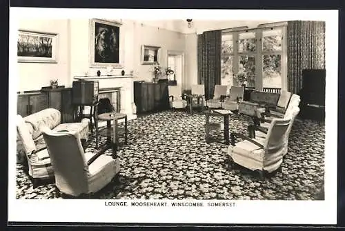 AK Winscombe, Mooseheart, Lounge