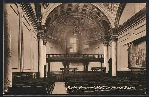 AK Bath, Concert Hall in Pump Room