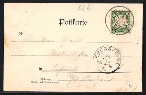 AK Neumarkt a. d. Rott, Ortsansicht mit Kirche