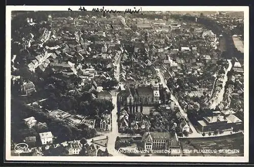 AK Einbeck, Gesamtansicht vom Flugzeug aus