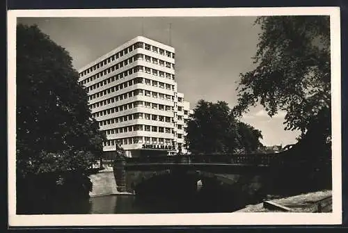 AK Berlin-Tiergarten, Blick zum Shellhaus