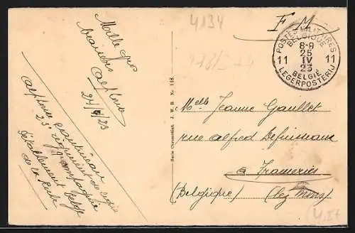 AK Rheinberg, Partie am Holzmarkt