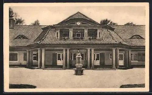 AK Ahlbeck / Ostseebad, Frontansicht des Siemens-Antonienheim