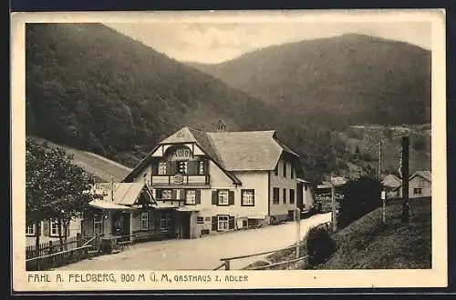 AK Fahl, Gasthaus zum Adler