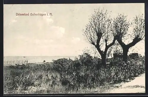 AK Boltenhagen i. M., Blick auf das Ostseebad