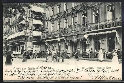 AK Berlin, Unter den Linden, Kranzler-Ecke