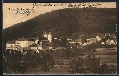 AK Plankstetten, Blick auf das Kloster