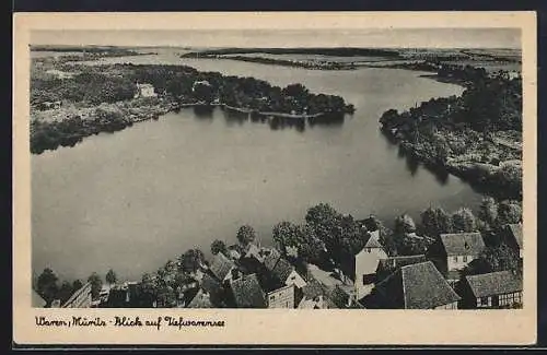 AK Waren /Müritz, Blick auf Tiefwarensee