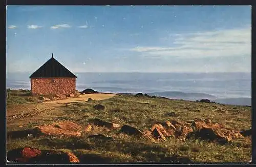 AK Brocken, Blick in die Landschaft