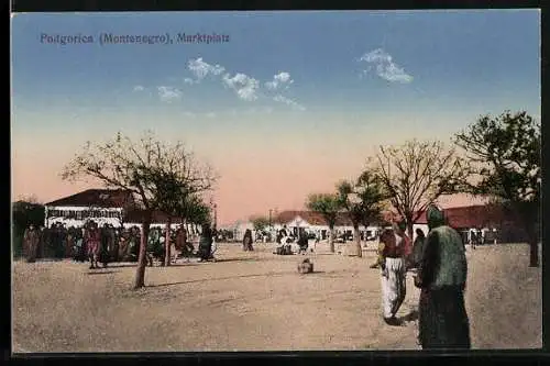 AK Podgorica /Montenegro, Marktplatz