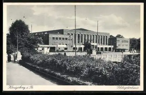AK Königsberg i. Pr., Weg zum Schlageterhaus