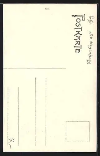 AK Marienfliess, Stepnitz, Blick zur Orgel in der Stiftskirche