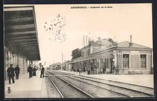 AK Argenteuil, Intérieur de la Gare