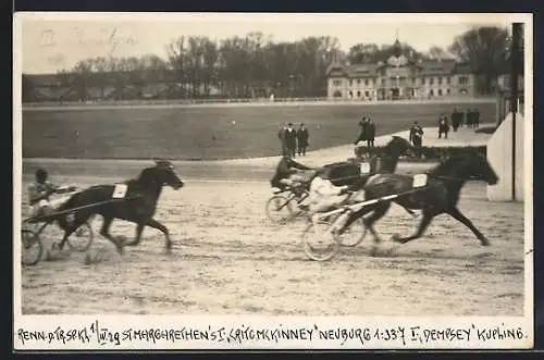 AK Wien, Pferderennen d. Tr. Sp. Kl. St. Margarethen