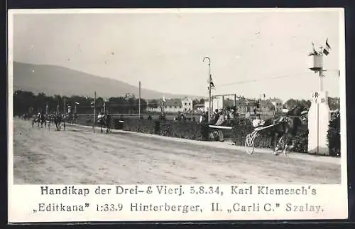 AK Handikap der Drei- & Vierj. 1934