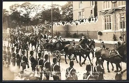 AK Sheffield, Visit of Their Majesties King Edward VII and Queen Alexandra to open the University 1905