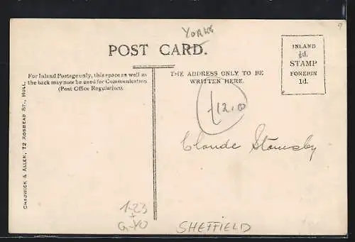 AK Sheffield, Visit of Their Majesties King Edward VII and Queen Alexandra to open the University 1905