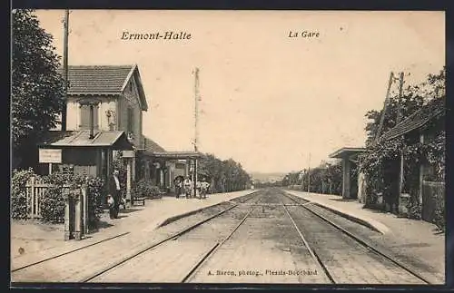 AK Ermont-Halte, La Gare, Bahnhof