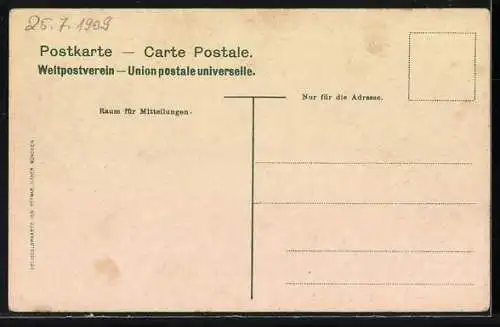 AK München, Sendlingerstrasse mit Strassenbahn