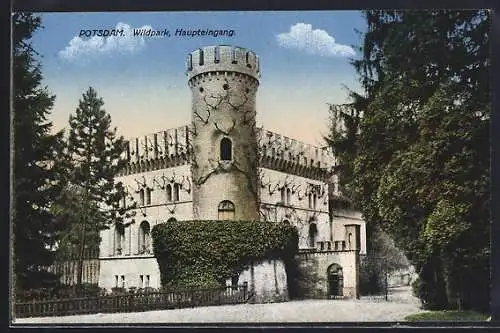 AK Potsdam, Wildpark, Haupteingang