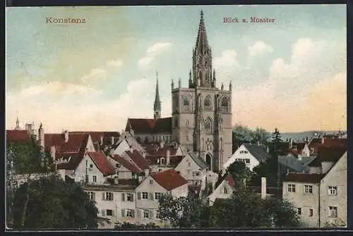 AK Konstanz, Blick a. Münster