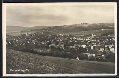 AK Ebersbach a. d. Fils, Ortsansicht mit Umgebung
