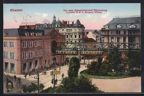 AK Elberfeld, Neue Schwebebahnhof Döppersberg