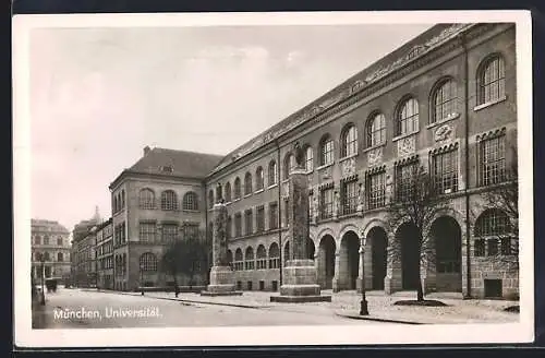 AK München, Universität mit Säulen