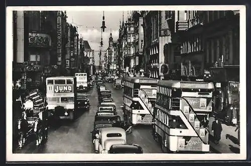 AK Berlin, Stau in der Friedrichstrasse
