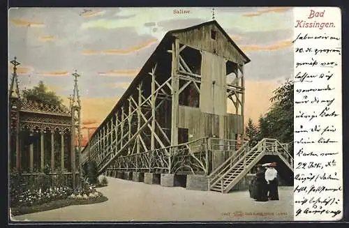 AK Bad Kissingen, Saline, Aussenansicht