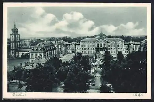 AK Bruchsal, Blick auf das Schloss