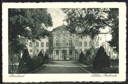 AK Bruchsal, Schloss, Parkseite