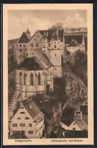 AK Haigerloch, Schlosskirche & Schloss