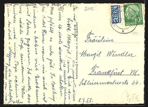 AK Bergheim a. d. Erft, Kirche, Strassenpartie, Uferpartie