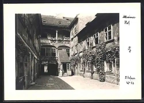 Foto-AK Adalbert Defner: Altwiener-Hof