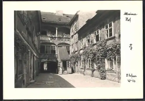 Foto-AK Adalbert Defner: Altwiener-Hof