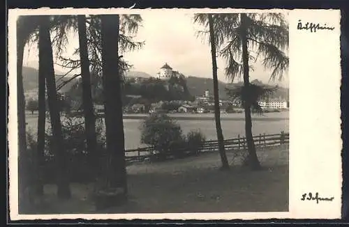 Foto-AK Adalbert Defner: Kufstein, Blick auf die Burg