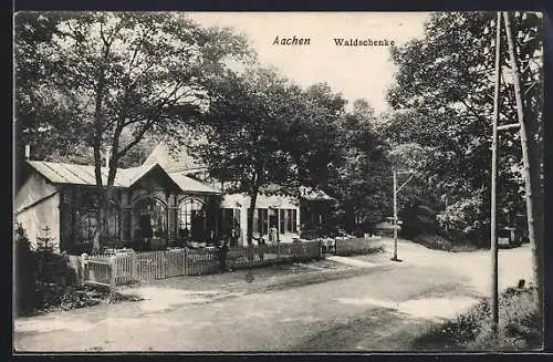 AK Aachen, Gasthaus Stadtwald