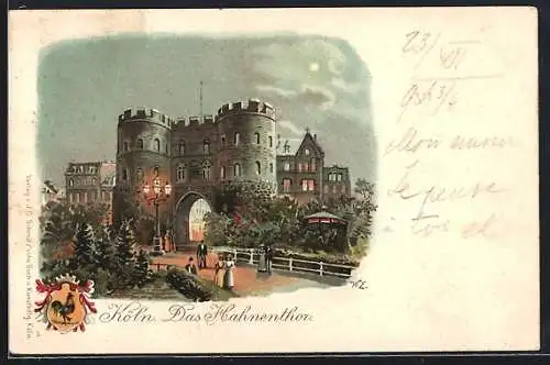 Lithographie Köln, Hahnentorburg